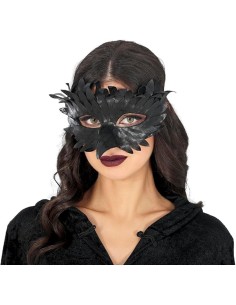 ANTIFAZ PLUMAS PICO NEGRO PAJARO