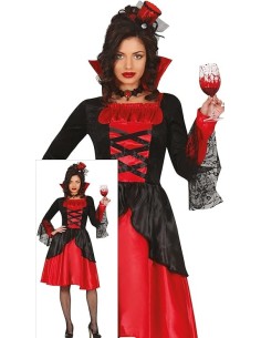 DISFRAZ VAMPIRO SANGUINARIO MUJER (S)