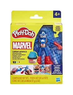 Play-doh Marvel Captain America Stampig