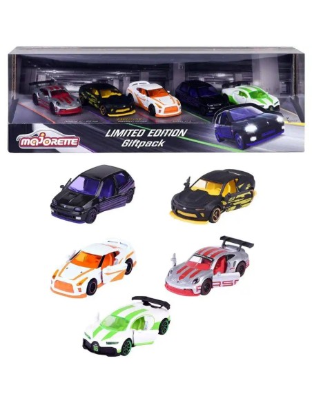 Pack 5 Coches Limited Edition Giftpack 