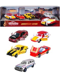 Pack de 5 coches Majorette 60 Aniversari