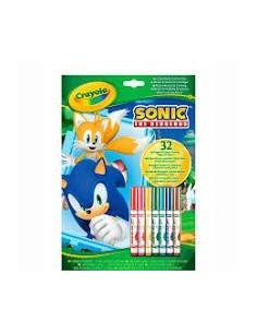 Libro Actividades Y Colorear Sonic Con 7