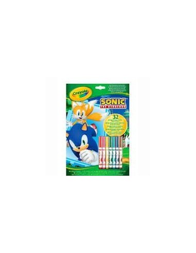 Libro Actividades Y Colorear Sonic Con 7