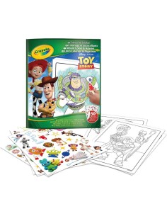 Libro Para Colorear+Stickers Toy Story