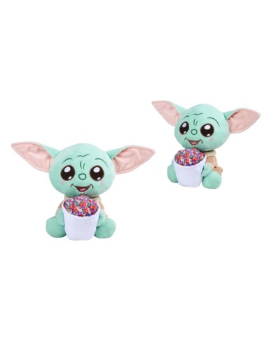Peluche Star Wars Grogu Con Palomitas 25