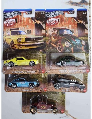 Hot Wheels Vintage Club 1968 Silver Seri