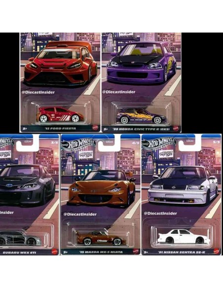 Mattel Hot Wheels Compact Kings Silver S