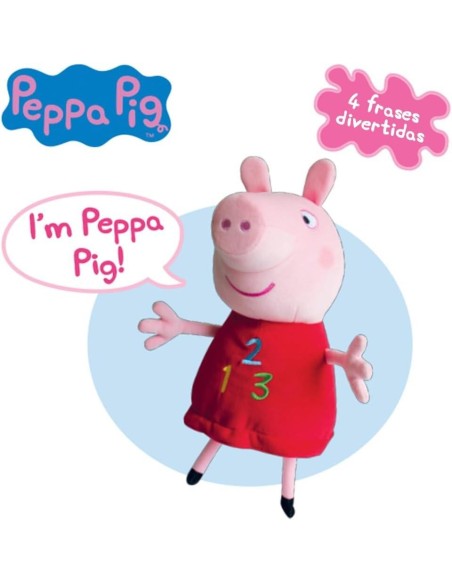 peppa pig 1,2,3 parlanchina