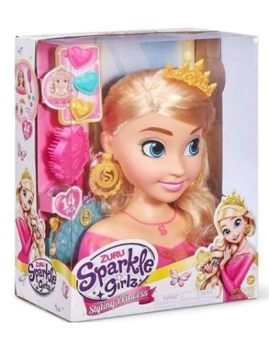 Busto Sparkle con 14 accesorios para pei