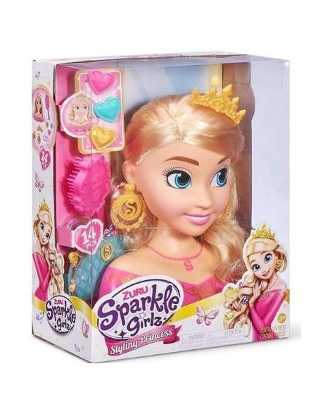 Busto Sparkle con 14 accesorios para pei