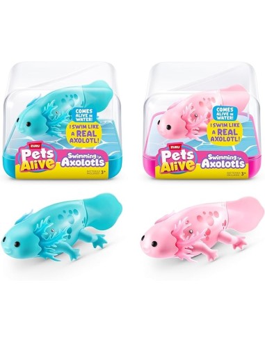 Figura Ajolote Pets Alive nada en difere