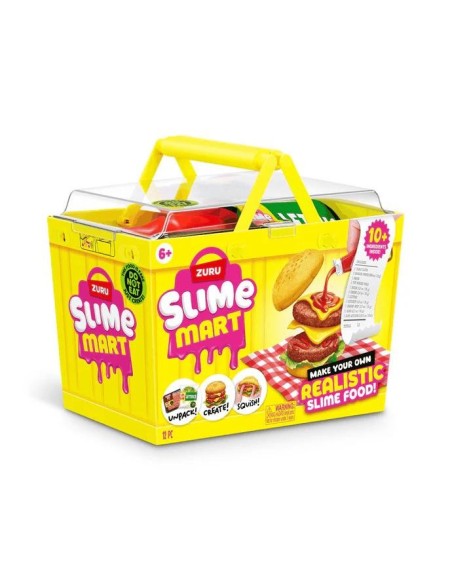 Slime Mart con comida