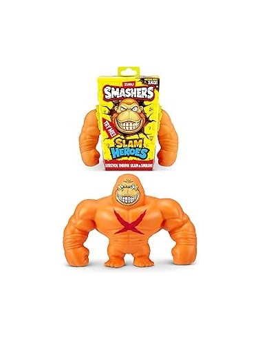 Figura Gorila Smashers, ¡Estira, lanza y