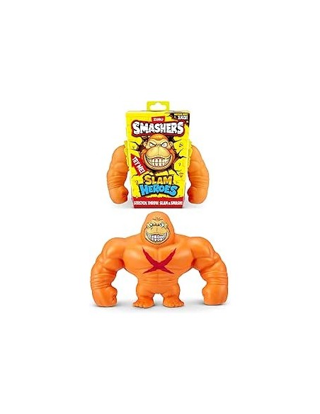 Figura Gorila Smashers, ¡Estira, lanza y