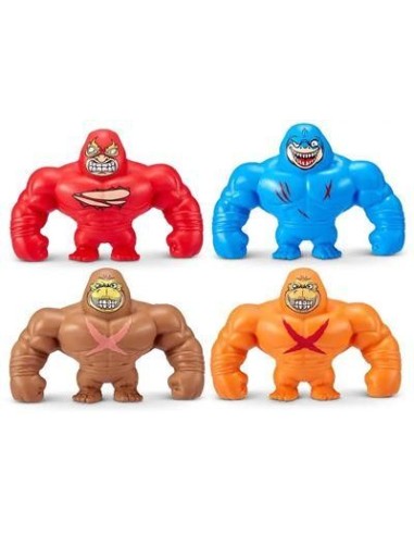 Figura Gorila Smashers, ¡Estira, lanza y