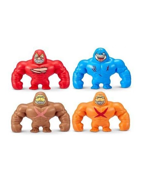 Figura Gorila Smashers, ¡Estira, lanza y