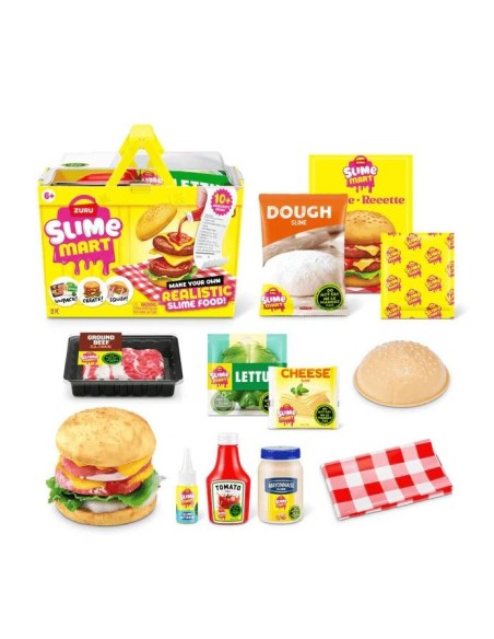 Slime Mart con comida