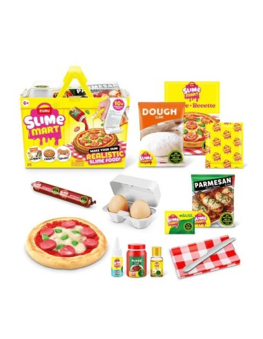 Slime Mart con comida