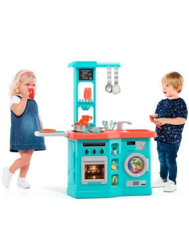 Cocina de Juguete Azul accesorios Molto
