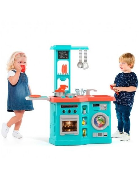 Cocina de Juguete Azul accesorios Molto