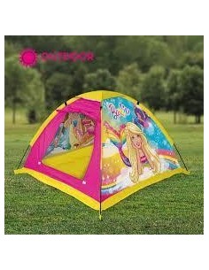 Barbie Tienda Campaña Jardin