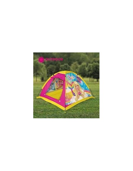 Barbie Tienda Campaña Jardin