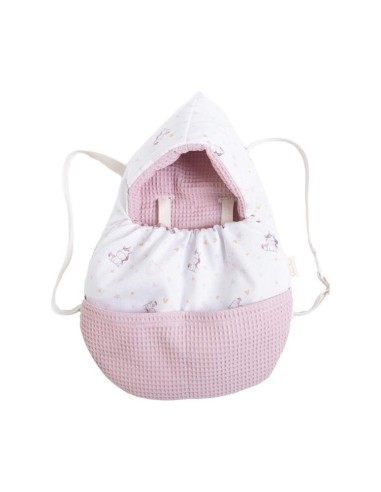 Mochila Saco Portabebe Unicornios 
