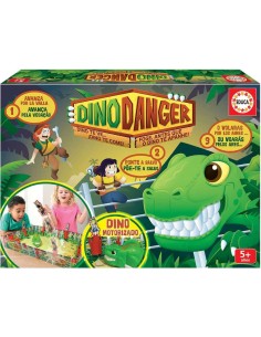 Dino Danger - Juego de Mesa Infantil