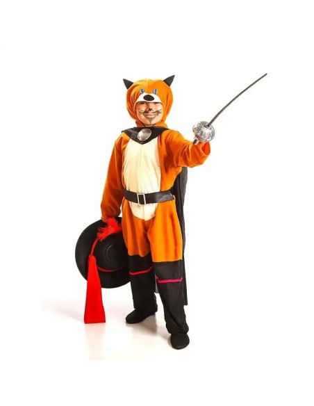 DISFRAZ GATO BOTAS MOSQUETERO 3-4A