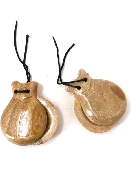 CASTAÑUELA MADERA NATURAL