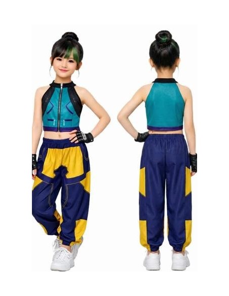 Disfraz K-POP Negra talla 4-6 a