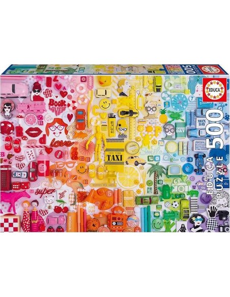 500 Collage De Colores