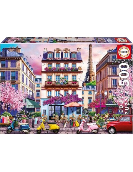 Puzzle 500 Distrito De Compras De Paris