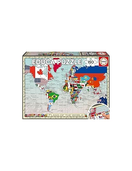 150 Flags Of The World  "Geopuzzles"