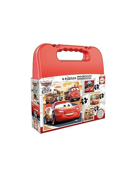 Maleta Progresivos Cars 12-16-20-25