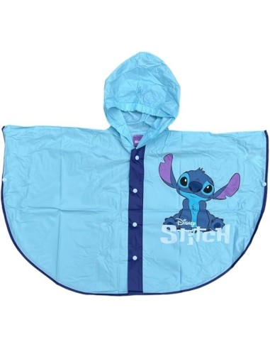 poncho impermeable stitch chubasquero