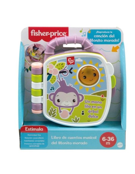 Libro Musical Mono Morado Fisher-Price