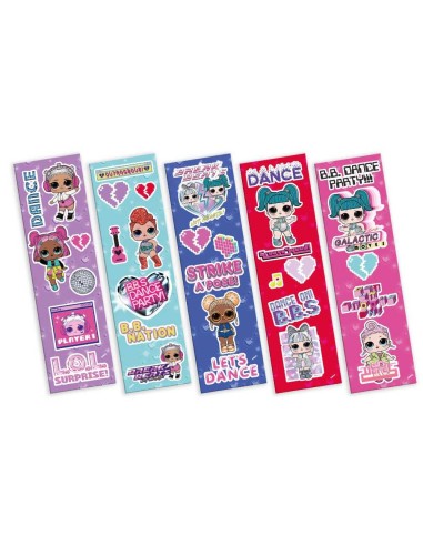Set de papeleria sticker fun LOL