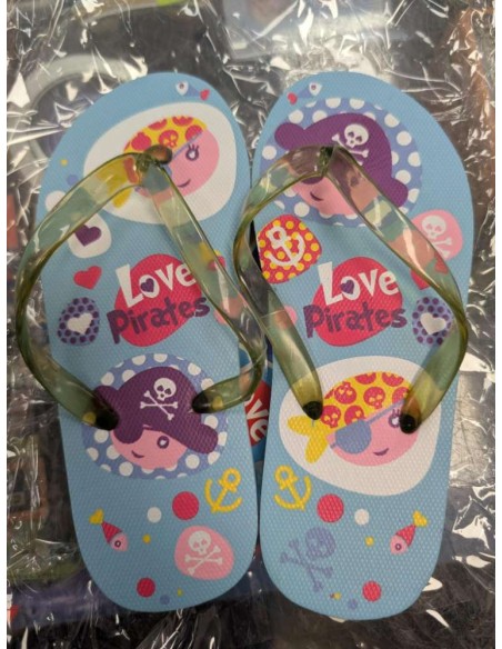 Flip flop Piratas chanclas tallas surtid