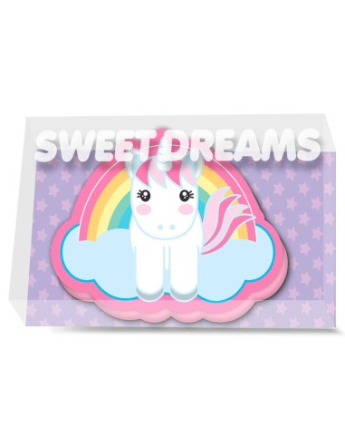 Goma de borrar c/forma Sweet unicornio