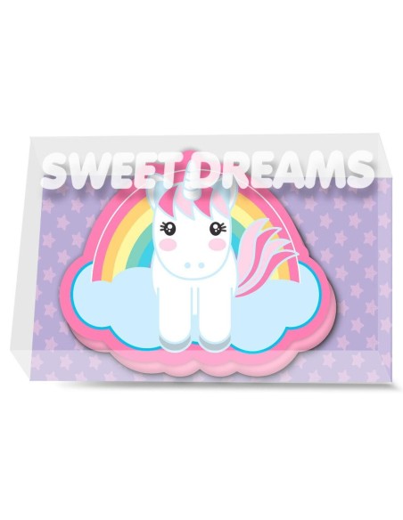 Goma de borrar c/forma Sweet unicornio