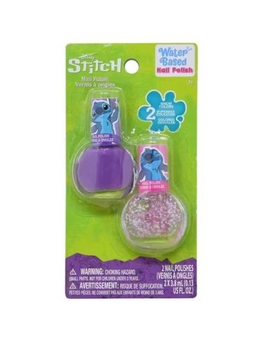 Pack de 2 esmaltes de uñas Stitch