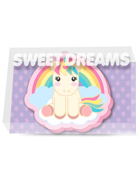 Goma de borrar c/forma Sweet unicornio