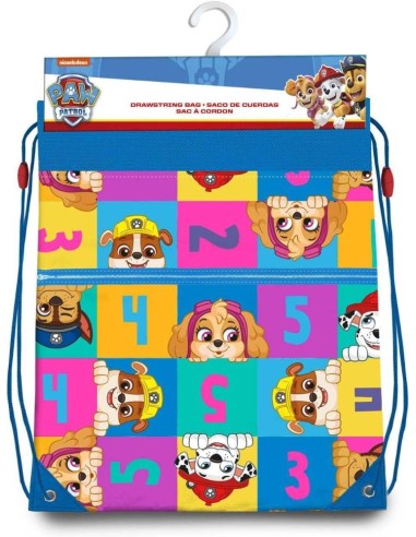 mochila saco 40x30 cm Paw Patrol