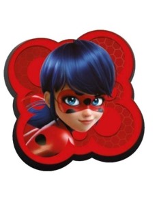 Cojin con forma 35 cm velour Ladybug
