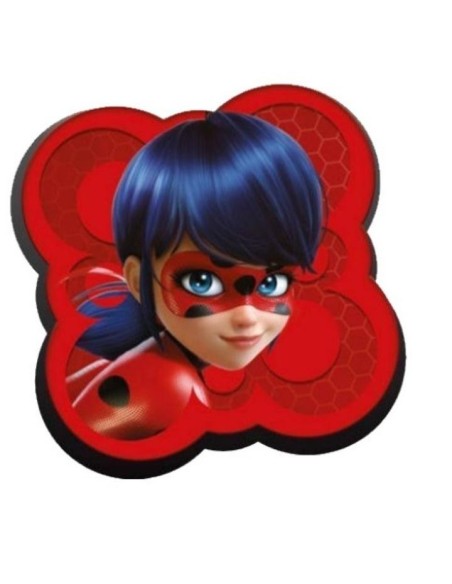 Cojin con forma 35 cm velour Ladybug