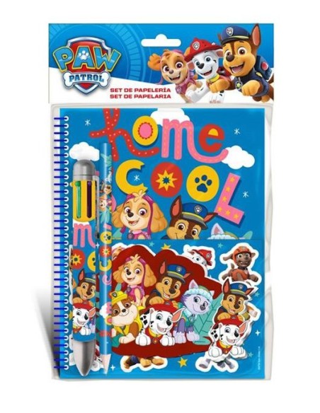 Set papelería Paw Patrol