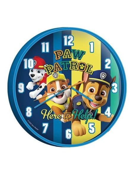 Reloj de pared Paw Patrol