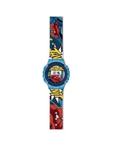 Reloj digital KE02 Spiderman en clip str