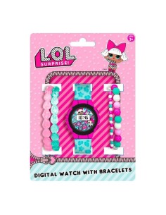 Reloj digital con pulseras LOL Surprise